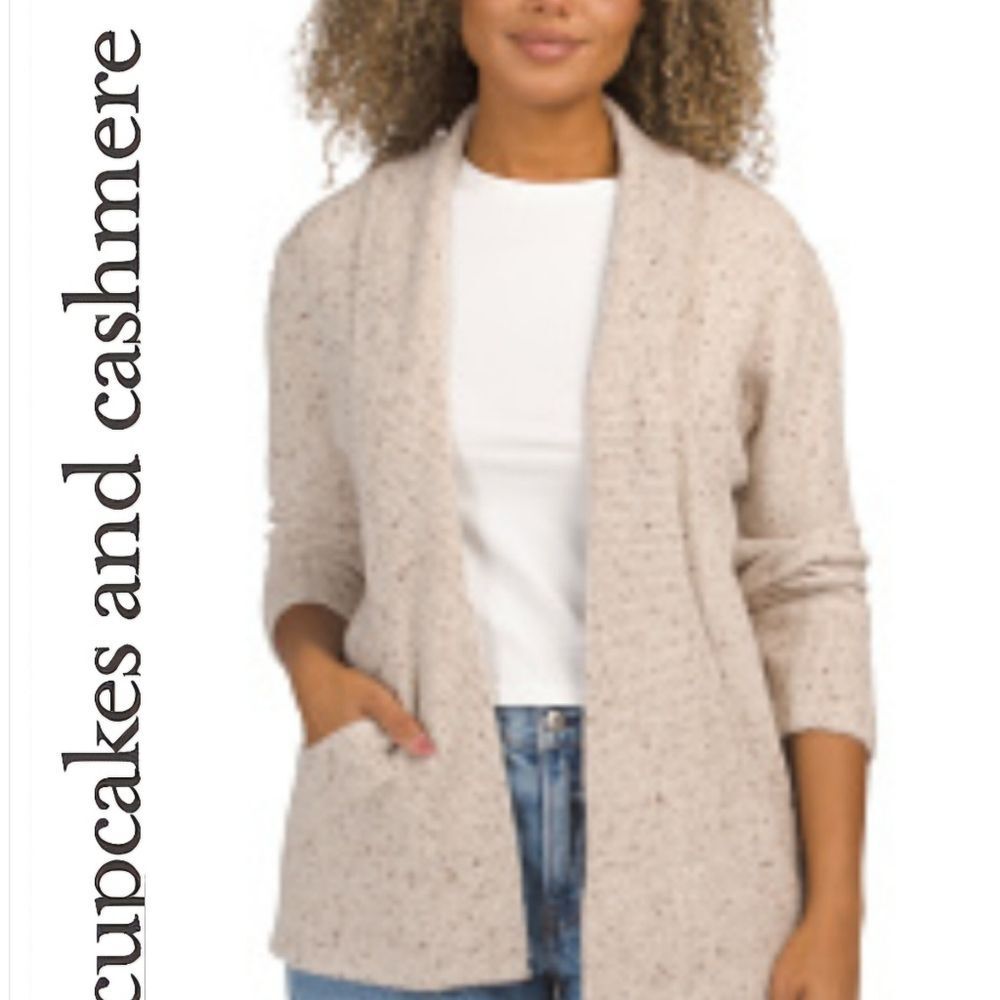 Cupcakes &‎ Cashmere Cozy Open Pocketed Cardigan